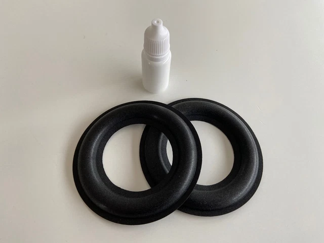 2x Schaumstoff Sicken Passen Für JBL/Harman Kardon Go + Play 10ml kleber #36