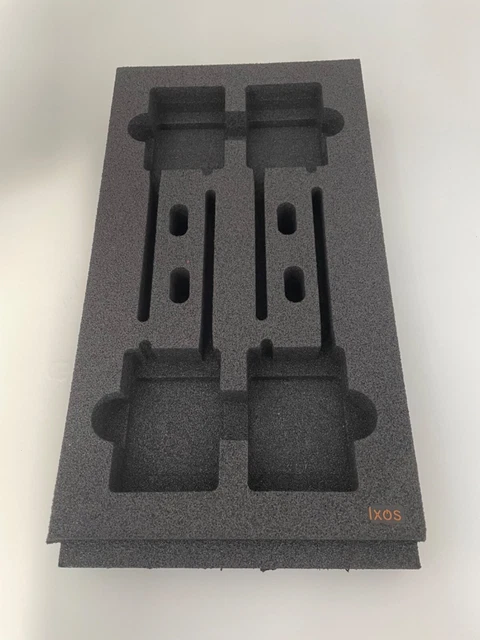 Schaumstoffeinlage Passen Für Sennheiser 4er set Taschensender EW-DX Neu  IN 13