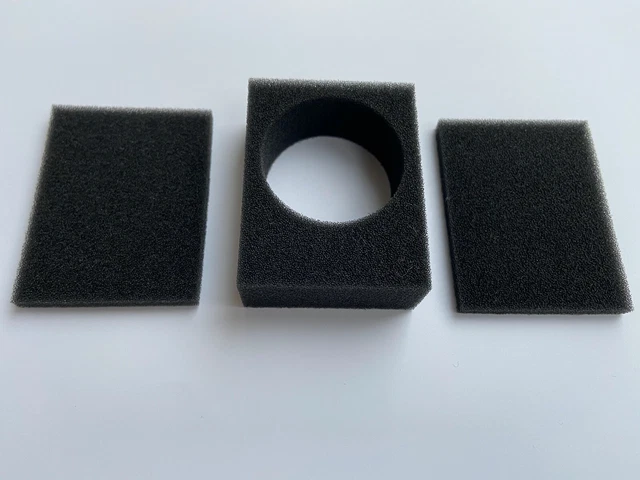 Schaum Ersatz-Kit. Passen Für Sennheiser MD 409/509  Mikrofon Neu # 49