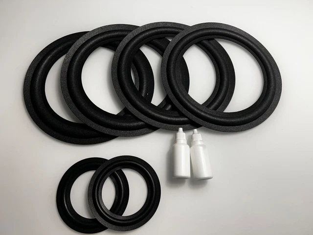 6x sicken 4 x 8“  2x 4" Passen Für Infinity reference 51 MK2 , 61 MK2 Neu #67